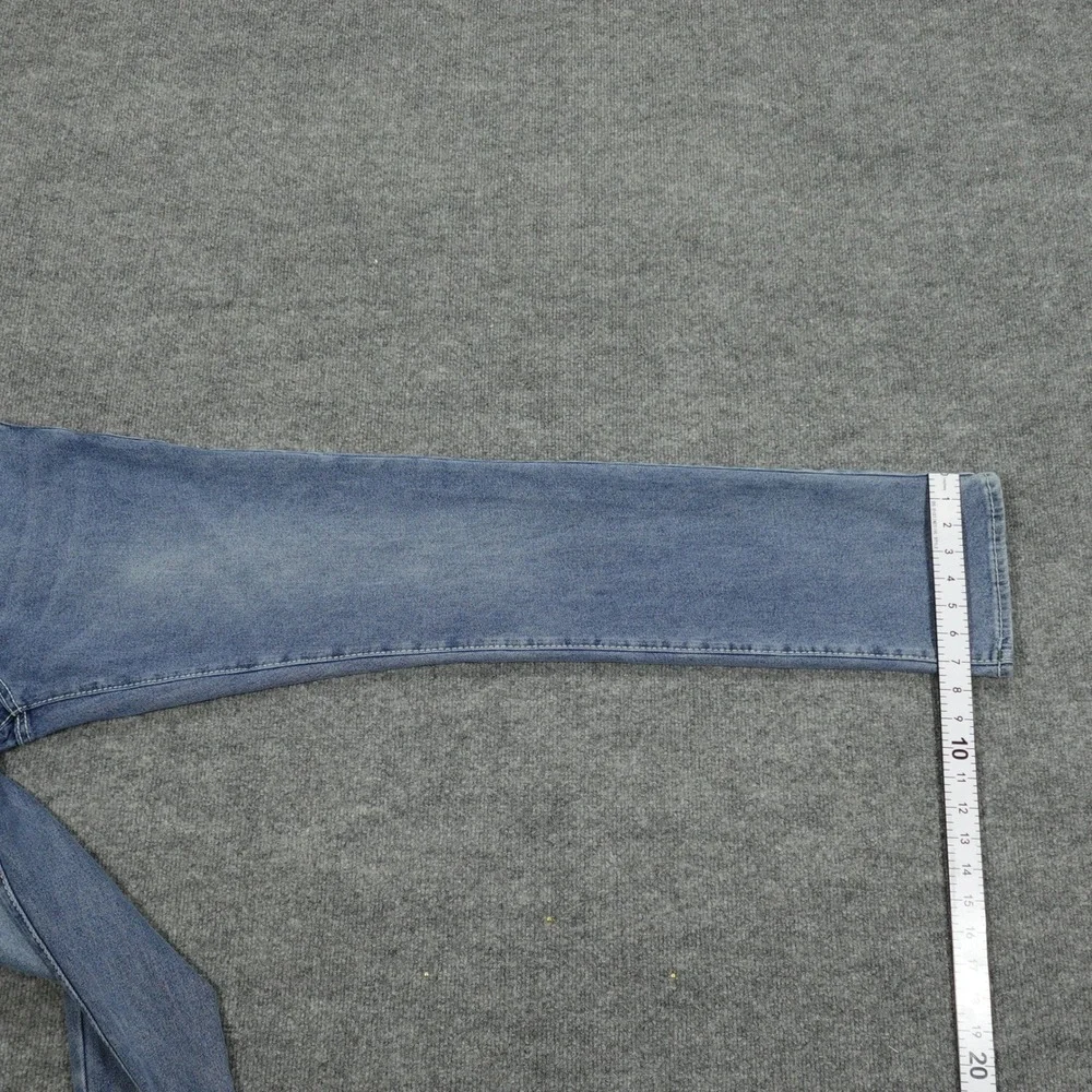 True Religion Jeans Men 30x34 Blue Ricky Relaxed Big T Flap Pocket Straight